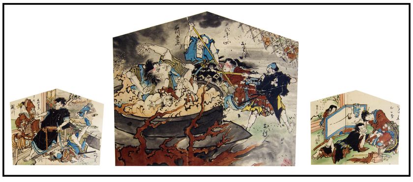 土佐が生んだ幕末の鬼才絵師「絵金」の作品24点を発見 高知県香南市の