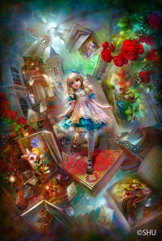 デジタルアート作家 SHU”が描く 『不思議の国のアリスシリーズ新作発表