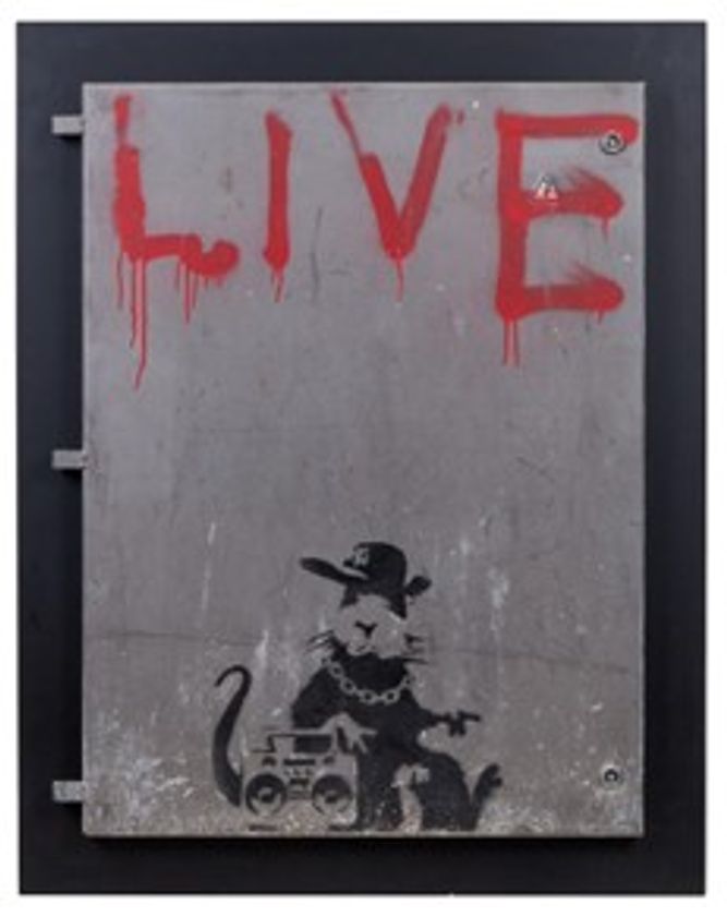 バンクシー等の“ストリートアート”が 2月22日開催ジュリアンズ