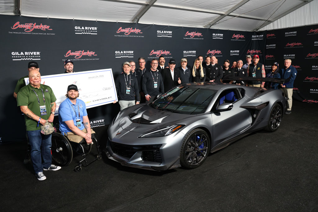 One of One Corvette ZR1X Stars and Steel Sale Brings $2.6 Million