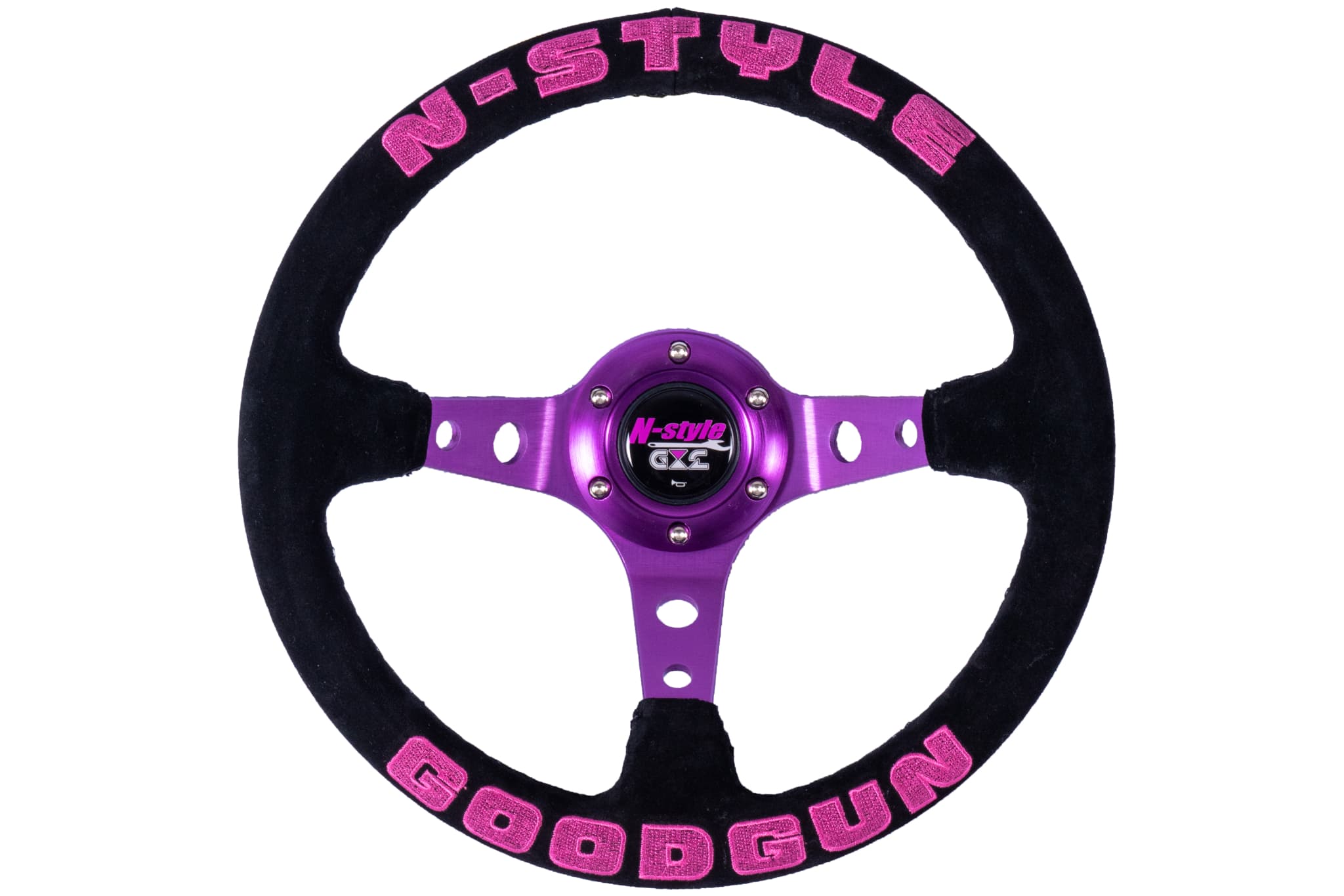 N-STYLE×GoodGunオリジナル バックスキンステアリング | 車輌のこと