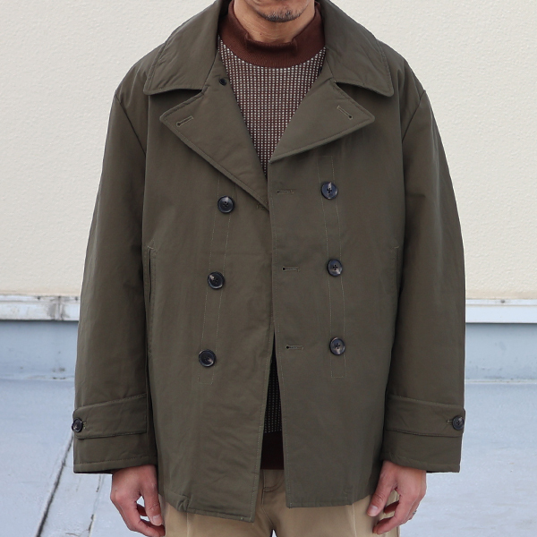 60/40クロス Sorona®Dupont 中綿 Pコート【送料無料】 / Audience