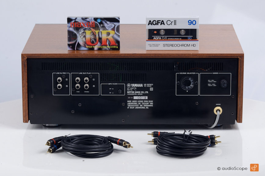 Yamaha TC-1000, silver for sale.