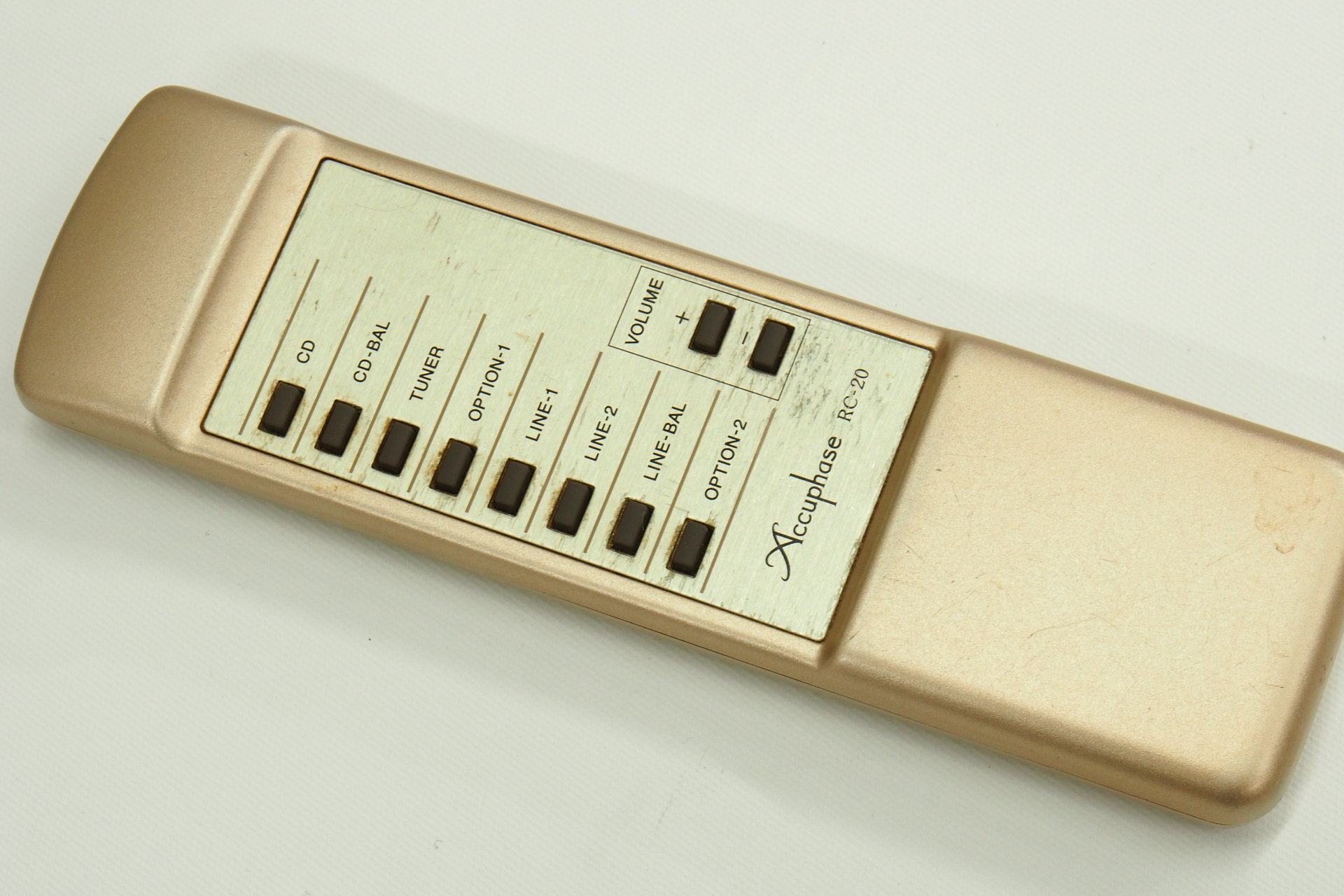 Accuphase CD用リモコン(remote)適応機種：DP-410 Accuphase CD用