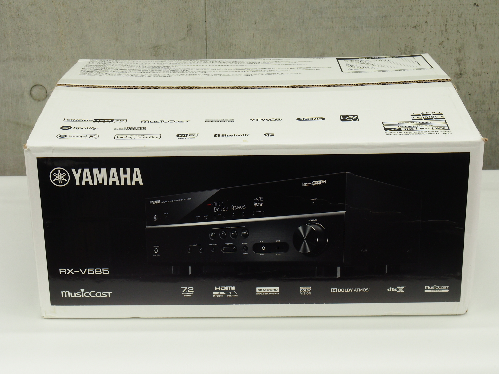 アバックWEB-SHOP / 【中古】YAMAHA RX-V585【コード01-09780】AVアンプ