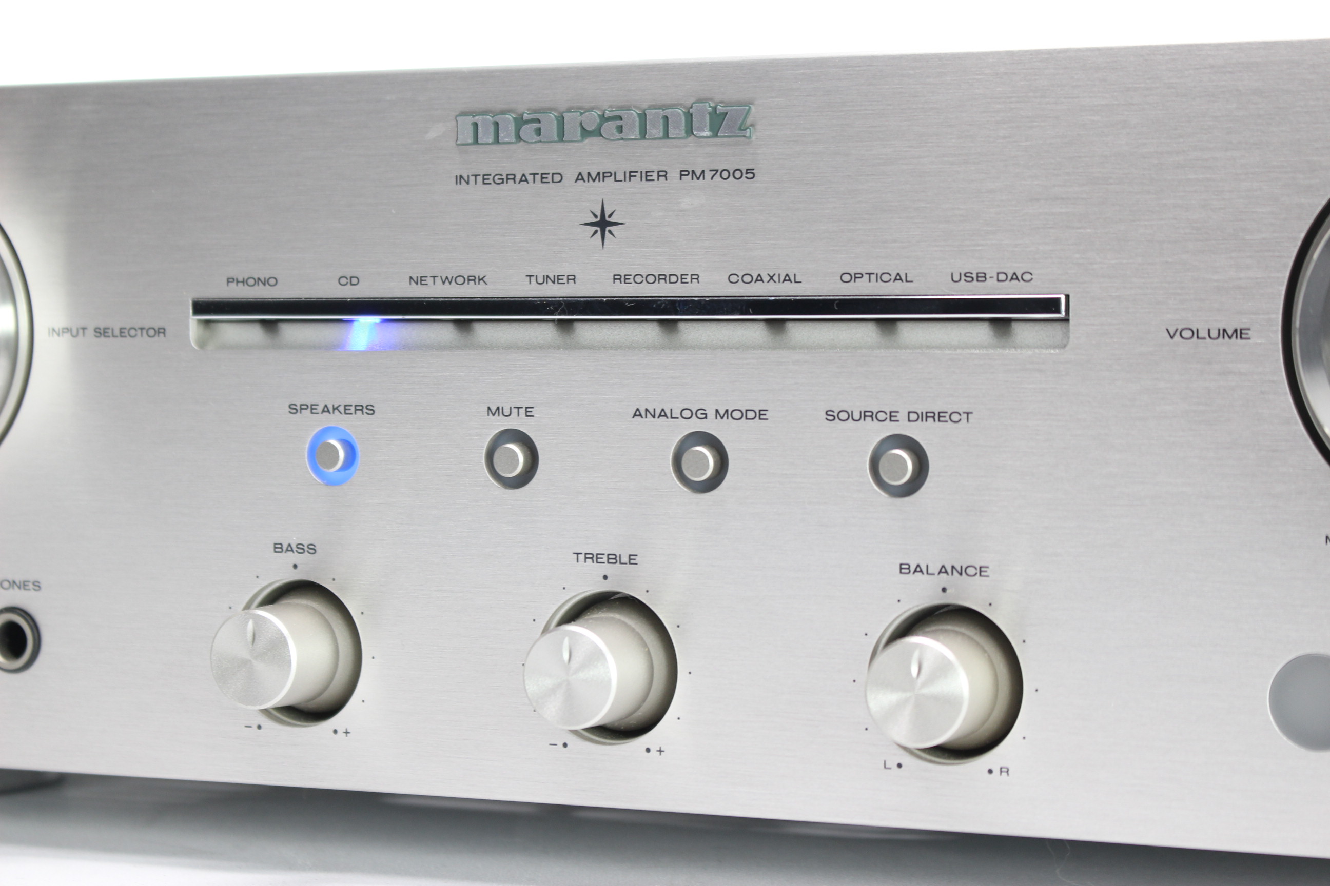 Marantz プリメインアンプ PM7005 シルバー リモコン付き ジャンク