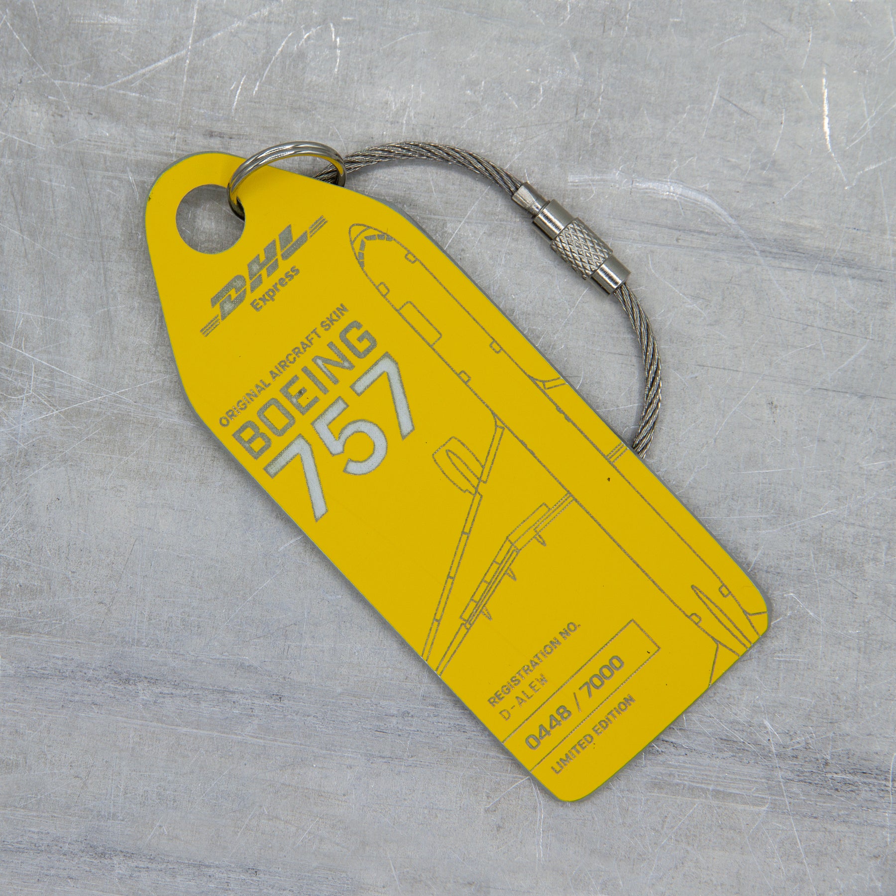 Aviationtag x DHL Express: The Journey of the Boeing 757-200F D-ALEW