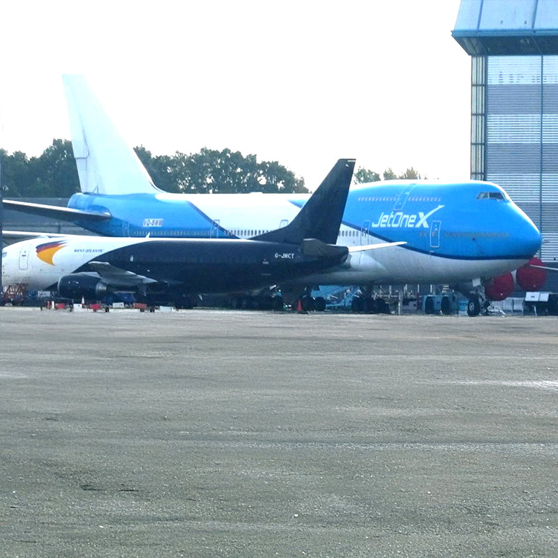 KL 国旗カット B747-400M KLMオランダ航空 Aviationtag KL 国旗カット