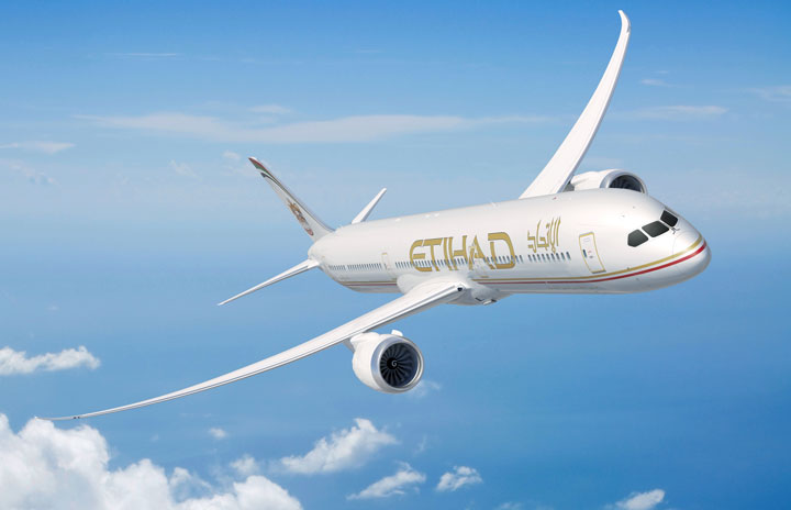 エティハド航空、ボーイング787-9を12月就航 デュッセルドルフ線から