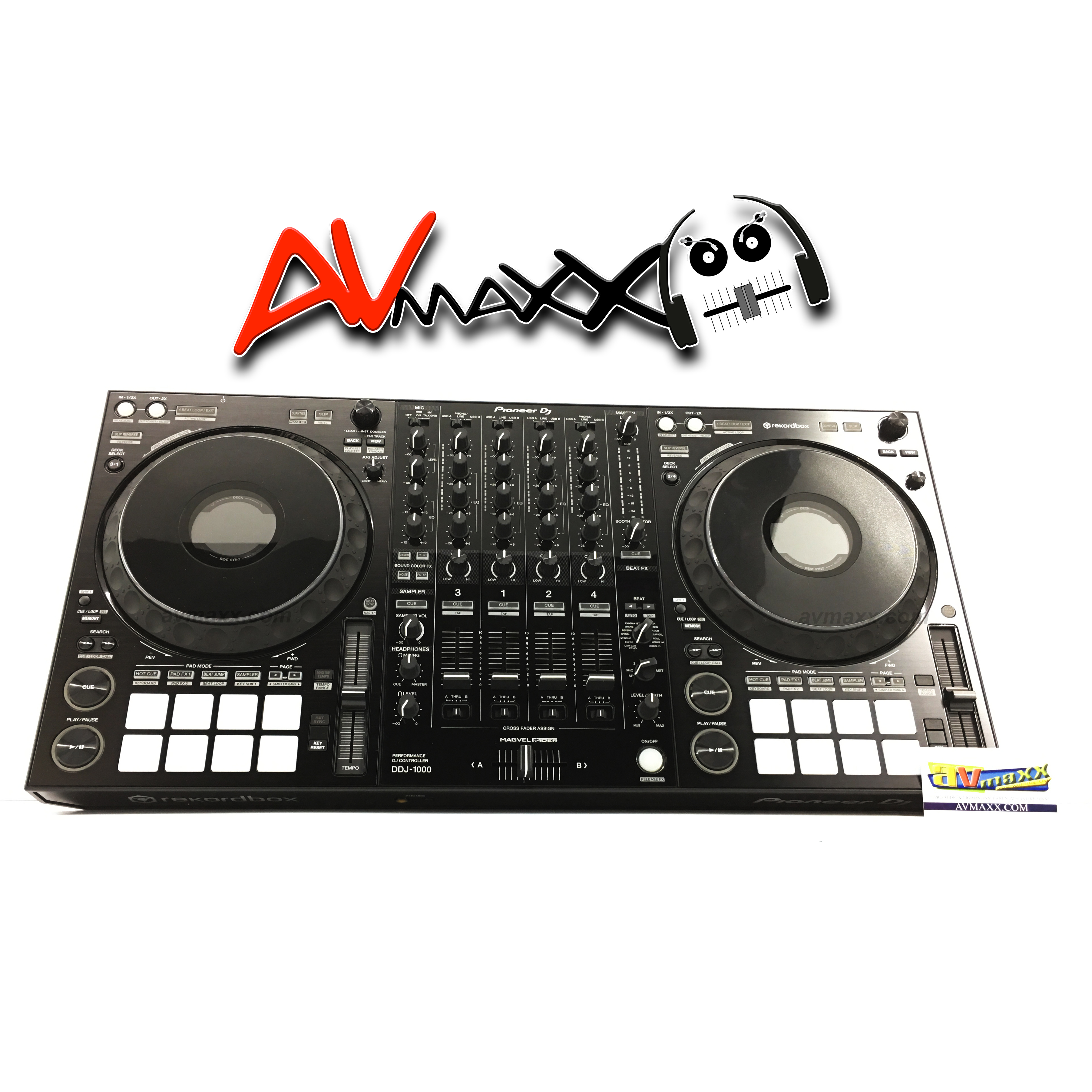 Pioneer DJ DDJ-1000 DJ Controller for rekordbox Software