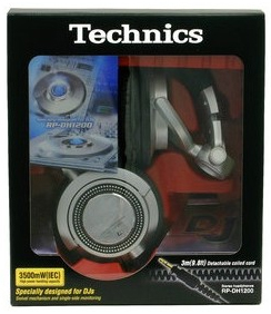 Technics RP-DH1200 DJ Headphones, Stereo | AVMaxx