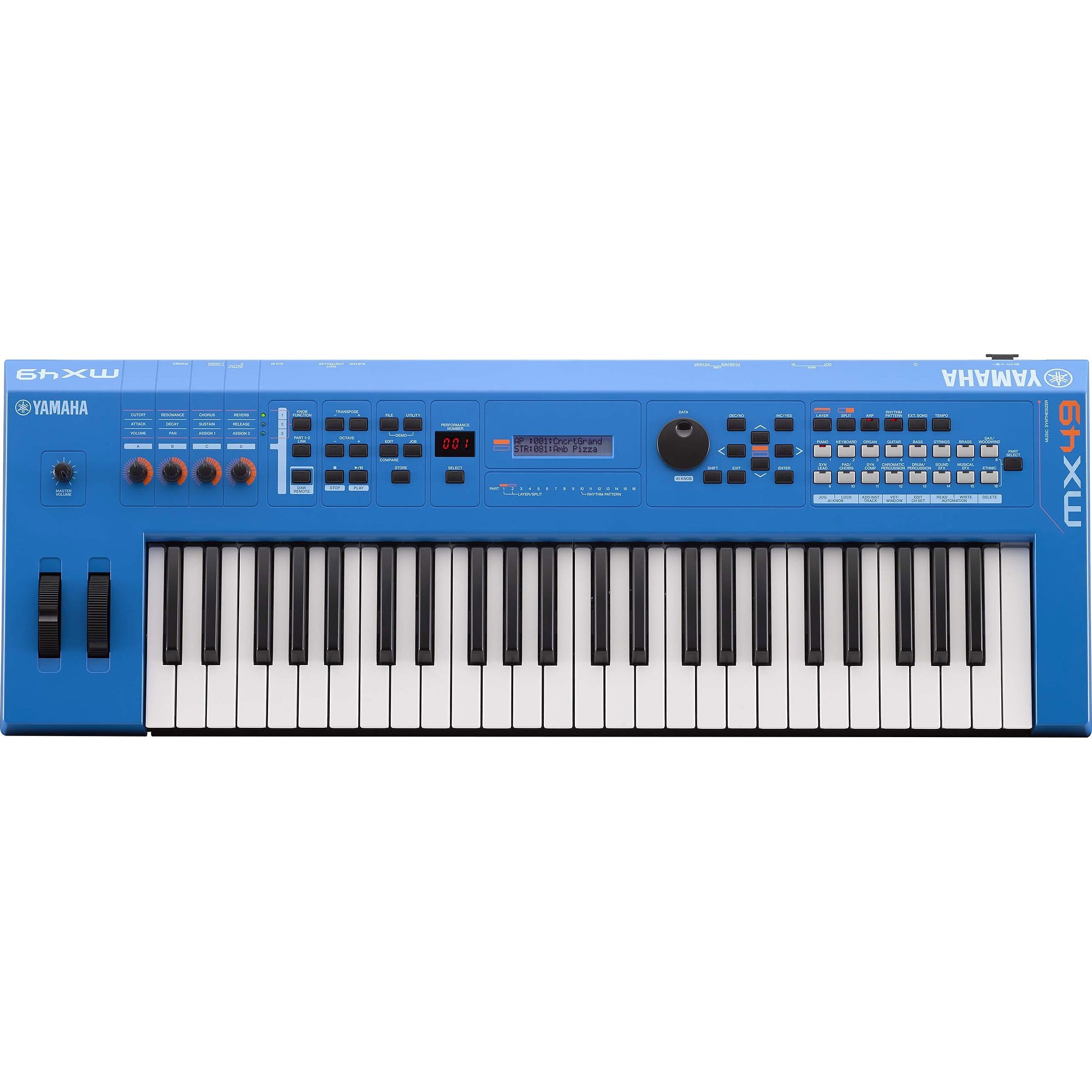 Yamaha MX49 Keyboard (49-Key Synthesizer) – Apex Piano Showroom