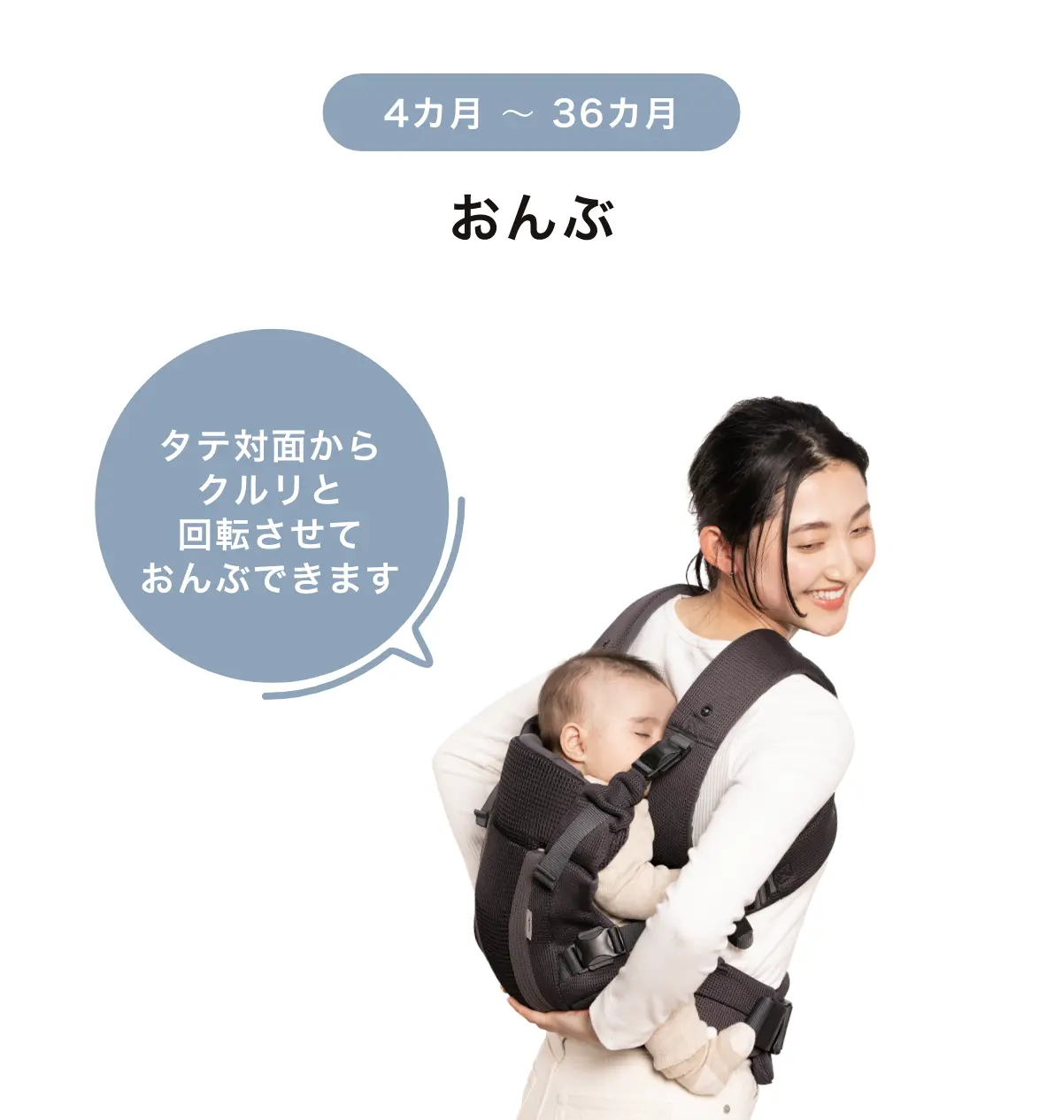 抱っこひも「Laclis ラクリス」 | ベビー用品のアップリカ公式サイト