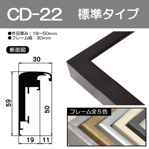 出展額縁・仮額縁(油彩画・日本画用の出展用の仮額縁) | マルニ額縁画材店