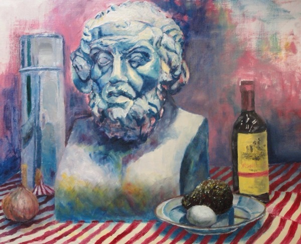 石膏のある静物」 by 舞々風月｜Artmeter｜暮らしを彩るアートが