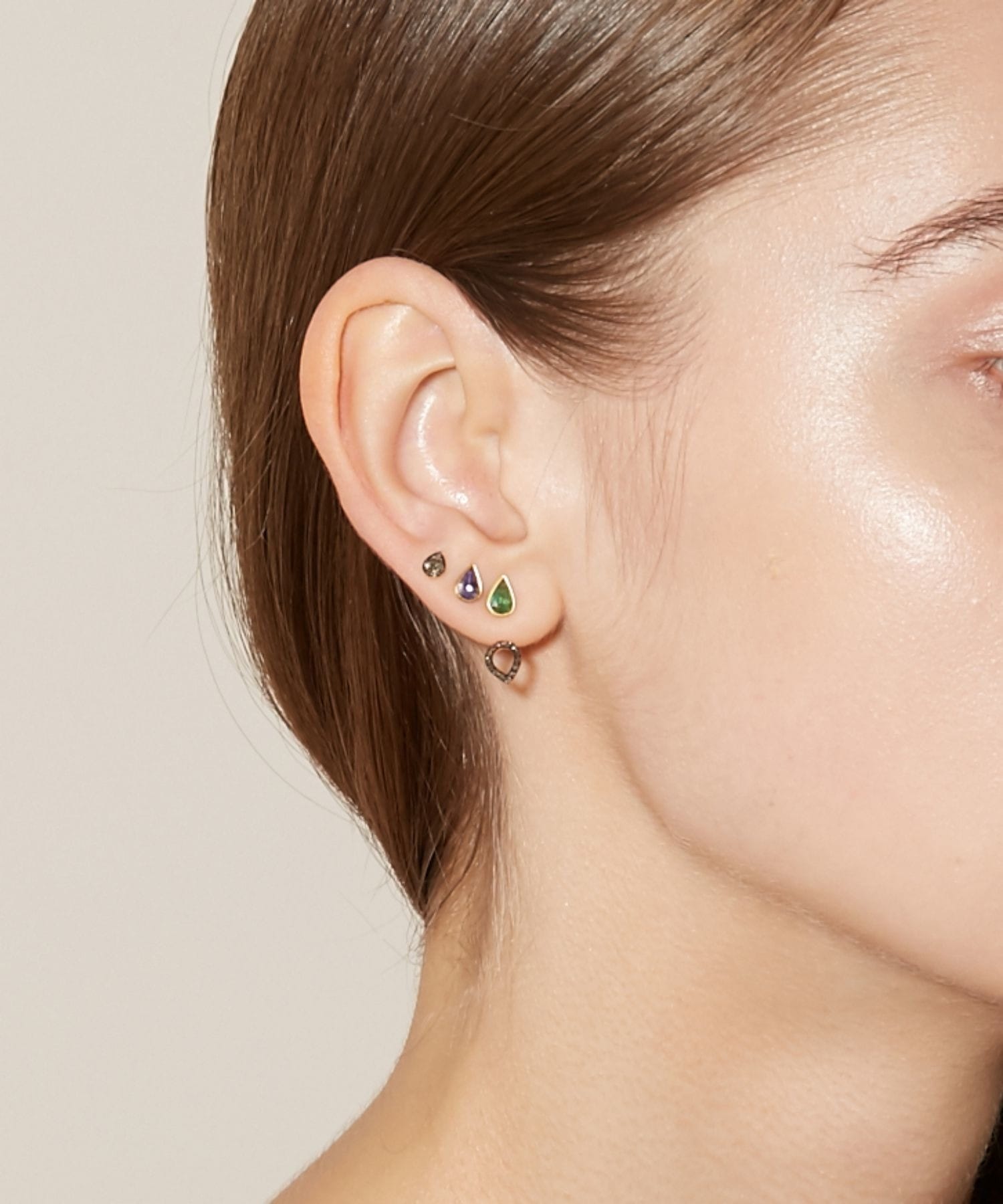 lotus] bud stud pierced earring｜ARTIDA OUD（アルティーダ ウード）