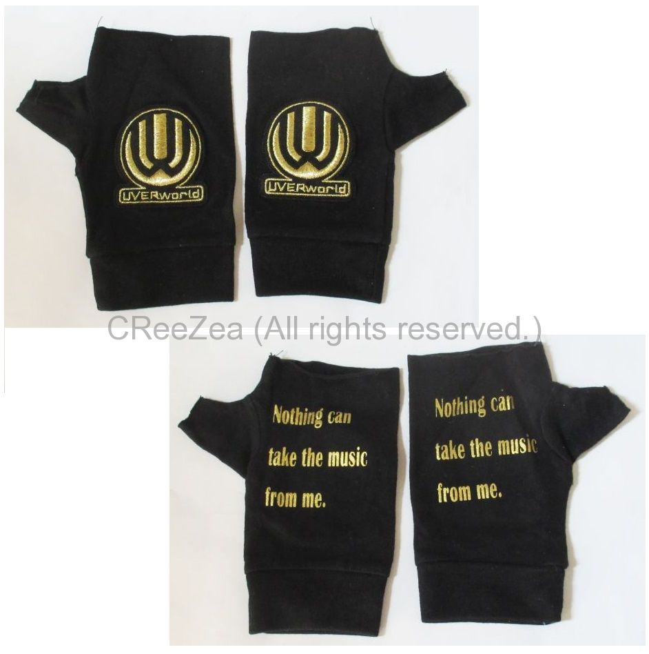 買取】UVERworld(ウーバーワールド) 限定販売 グローブ 初代ゴールド