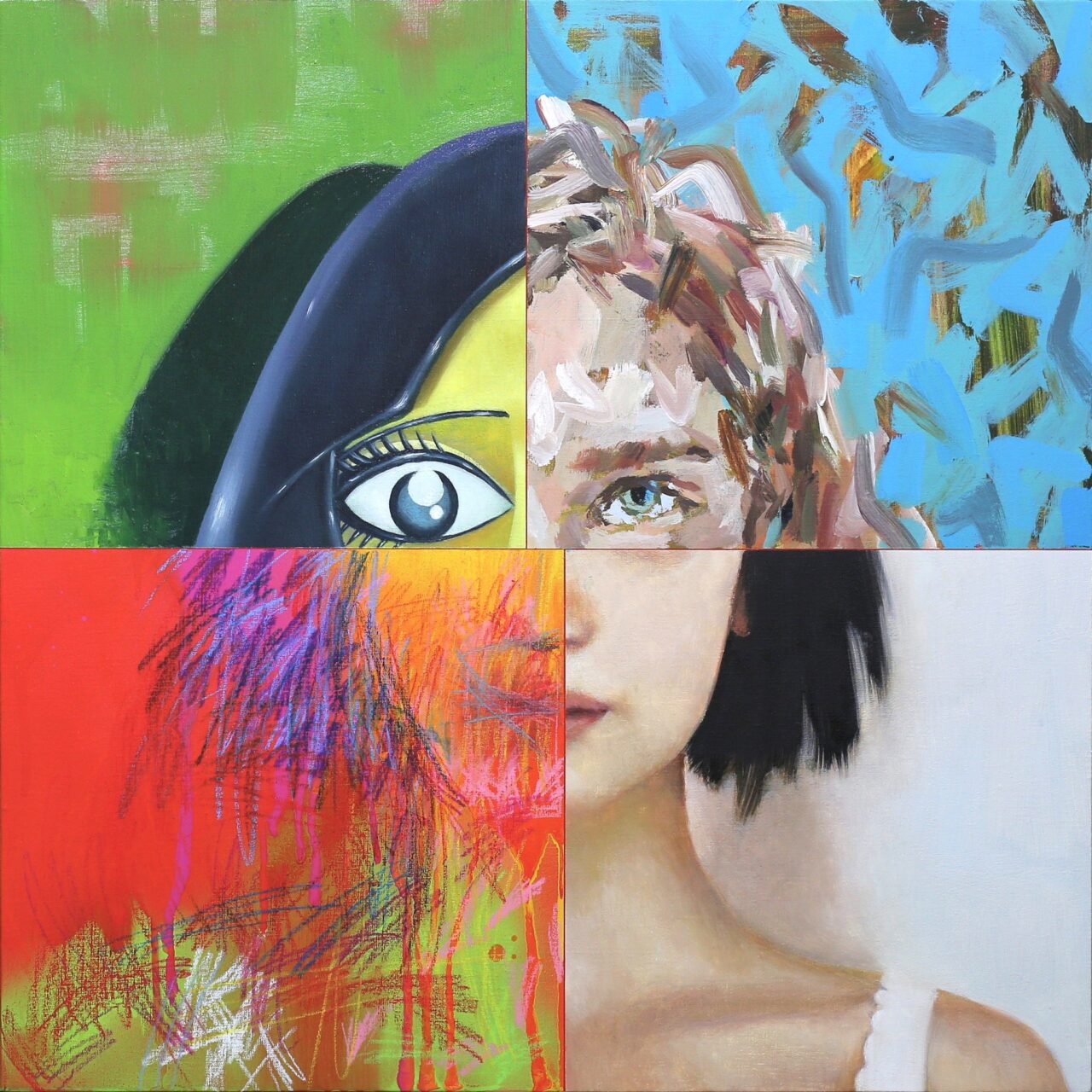 絵画 Mirror_Oil No.2 絵画 Mirror_Oil No.2 絵画 Mirror_Oil No.2