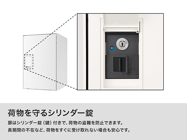 KS-TL05RAC-P455-BK 宅配ボックス Nasta Box LIGHT ブラック（サイズ