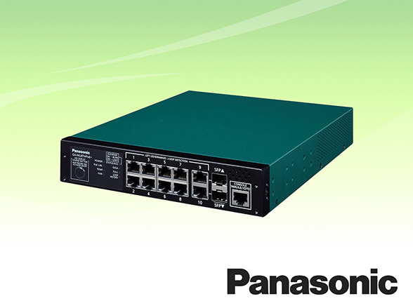 PN260894 Panasonic 8ポート PoE給電スイッチングハブ GA-ML8THPoE+: