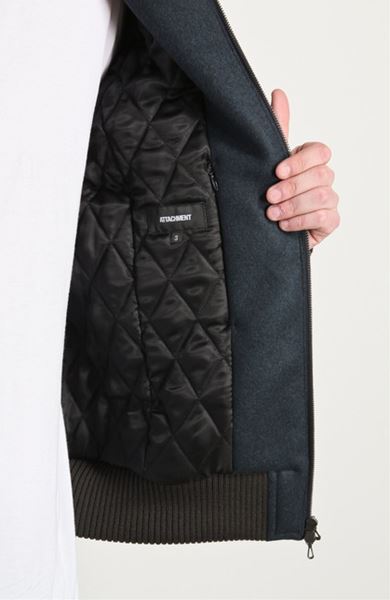 ATTACHMENT カシミヤ混平二重メルトン スタジャン AB42-216 「Area」