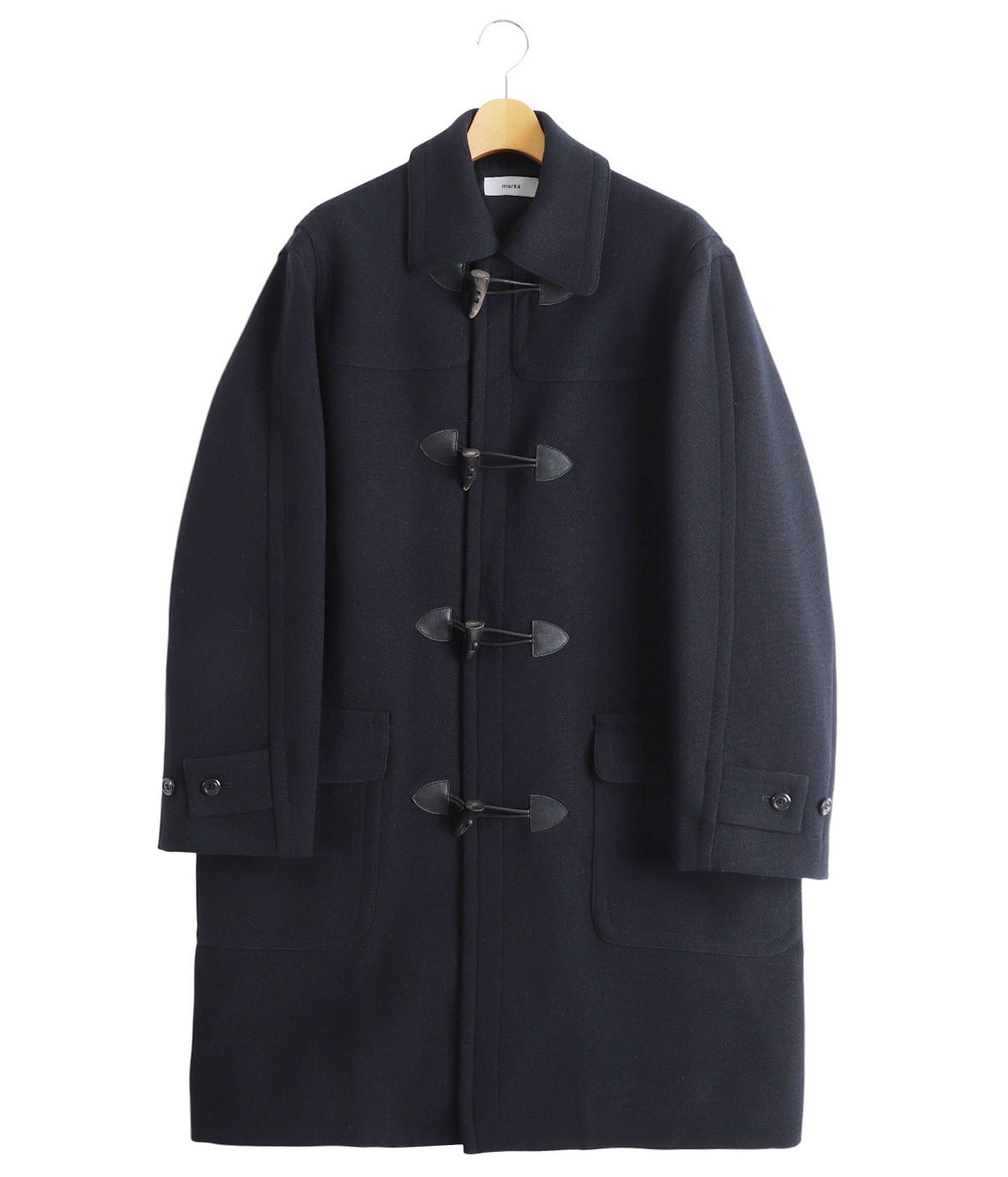 DUFFLE COAT -1/14 WOOL VINTAGE DOUBLE CLOTH- | marka(マーカ