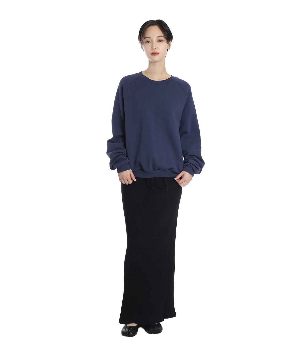 レディース】RIM RAGLAN SWEATSHIRT | Baserange(ベースレンジ