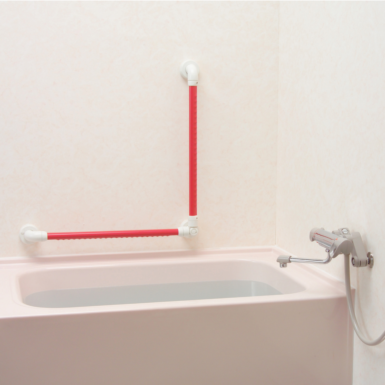 セーフティバー L型 | 【安寿】の介護用品 | アロン化成