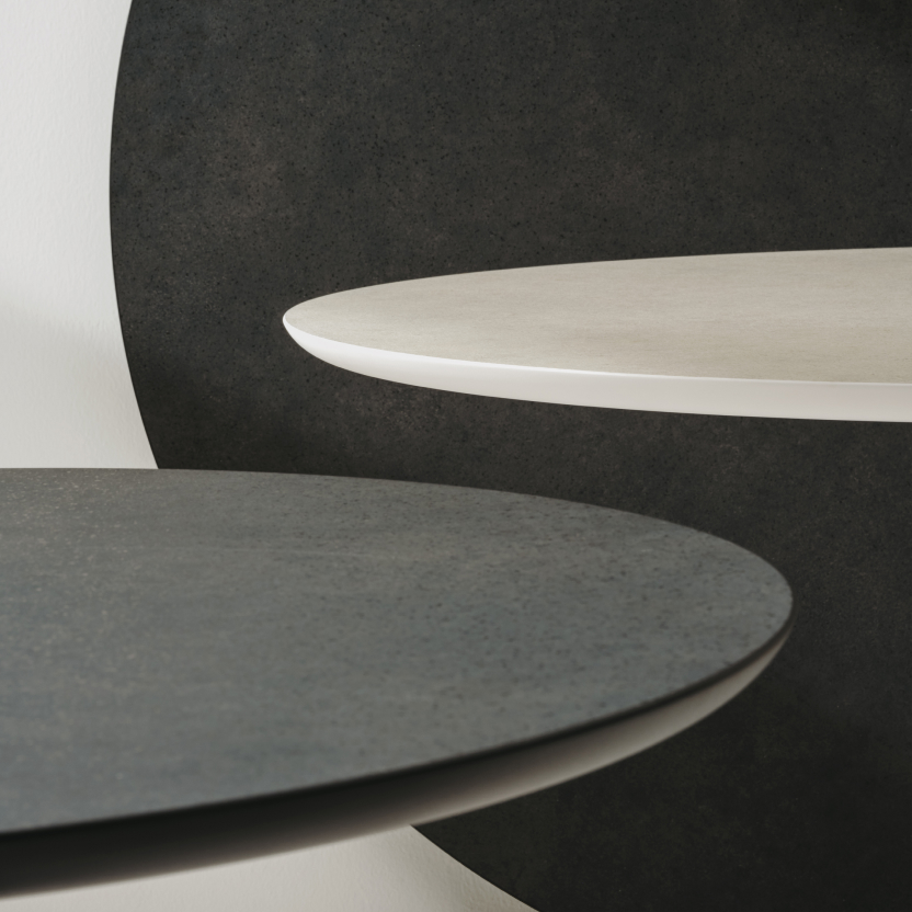 Arper Dizzie: Tables with Round, Oval, Square Top | Arper US