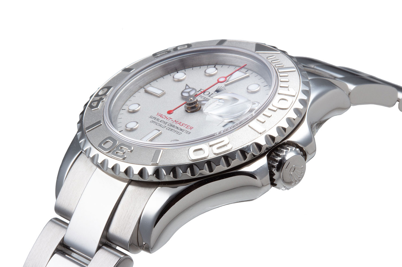 ロレックス ヨットマスター ロレジウム Ref.169622 プラチナベゼル