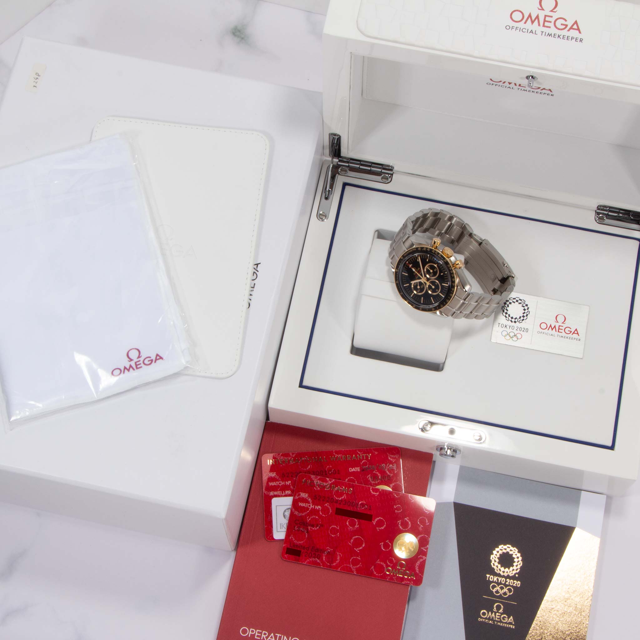 オメガ 東京2020 リミテッドエディション 522.20.42.30.01.001
