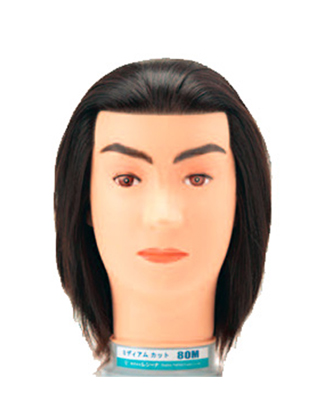 レジーナ メンズモデルヘッド 国家試験練習用ウィッグ No.80Mの業務用