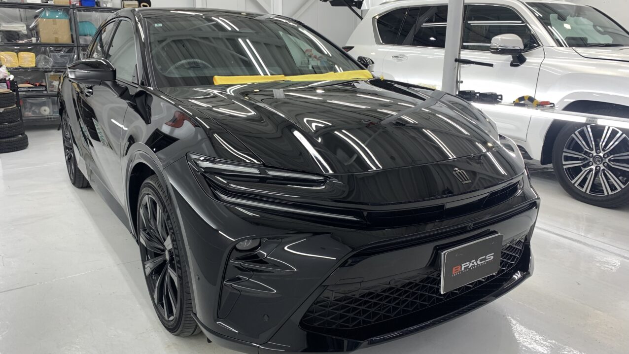 トヨタ クラウンスポーツ / G'ZOX リアルガラスコート class M施工 | B