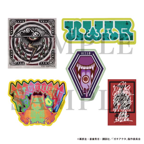 ガチアクタ ステッカー ららぽとー みなと限定 104枚 ガチアクタ 限定