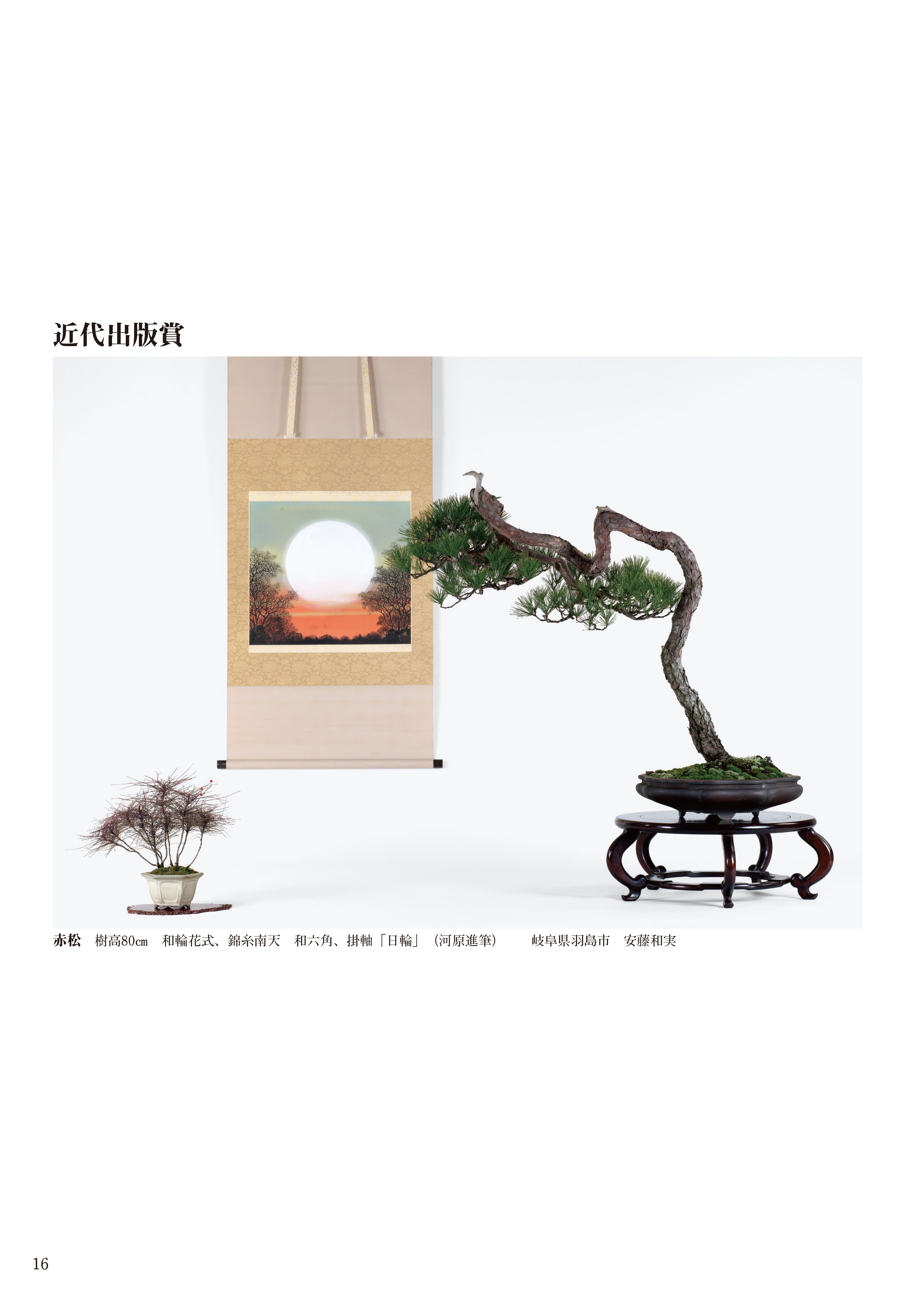 第94回 銘風盆栽展 記念帖 | 盆栽、盆栽書籍、盆栽鉢の通販│近代出版