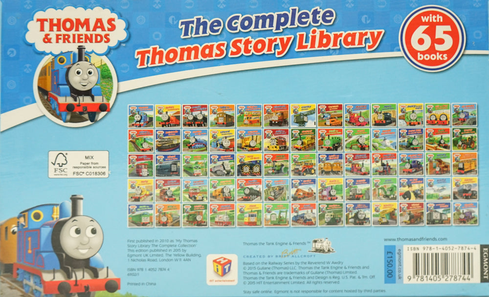 The Complete Thomas Story Library (65 Books) – BookXcess