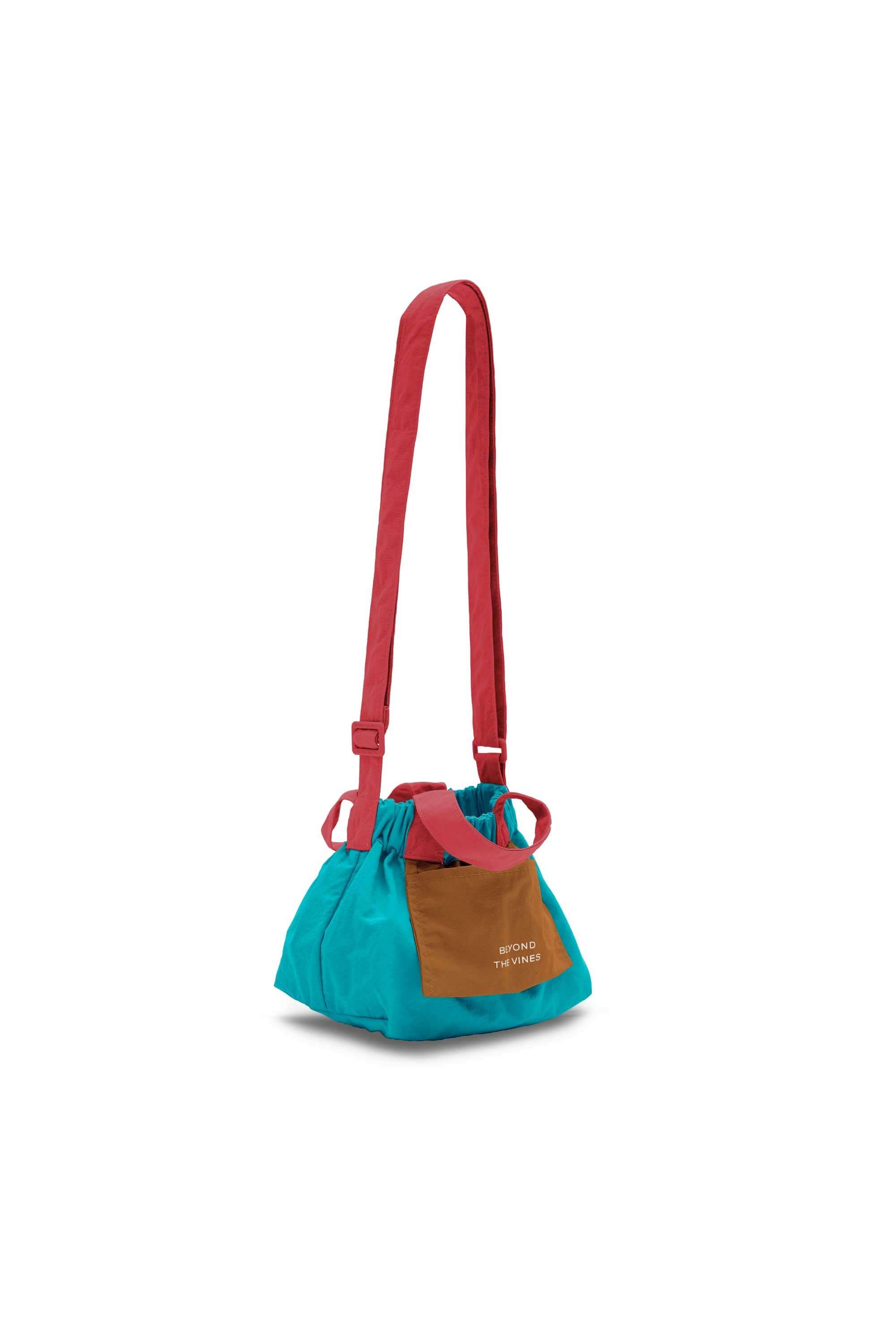 カラーブロックマイクロダンプリングバッグ | Beyond The Vines