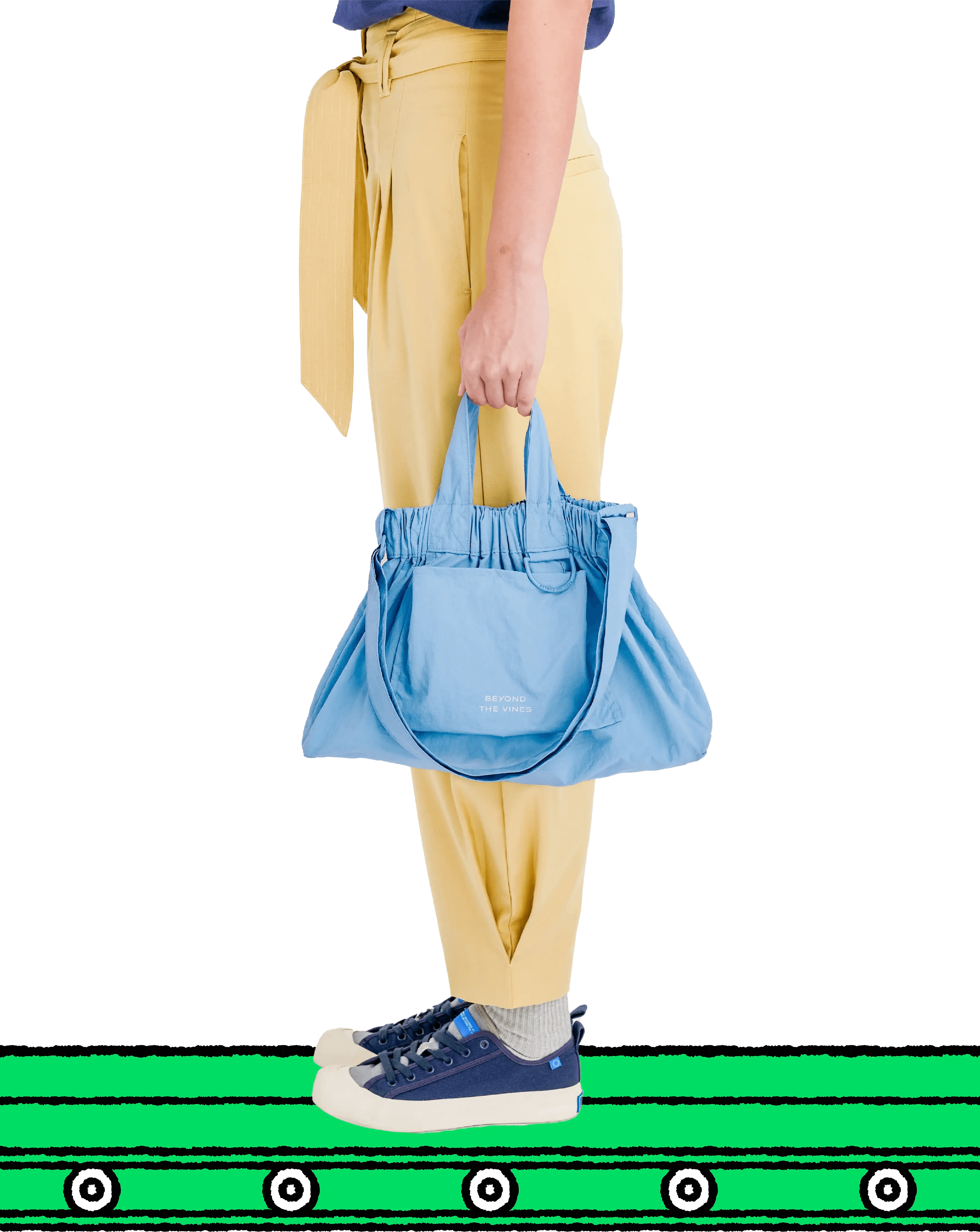 Denim XS ダンプリングバッグ | Beyond The Vines – Beyond The Vines