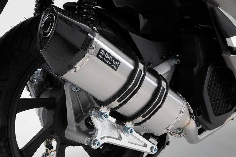 CORSA-EVOⅡ ステンレス フルエキゾースト：PCX125：2018〜：政府認証