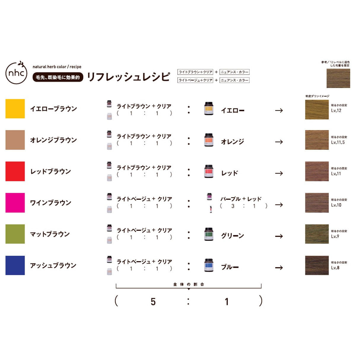 ナッシュ ナチュラルハーブカラー 導入セットAの卸・通販 | ビューティ
