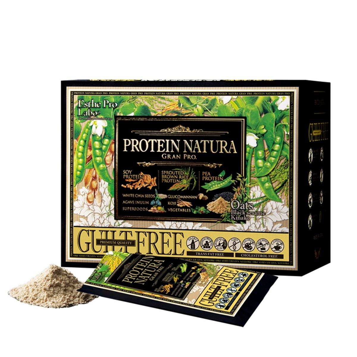 エステプロ・ラボ プロテインナチュラ グランプロ（オーツ黒ごまきな粉