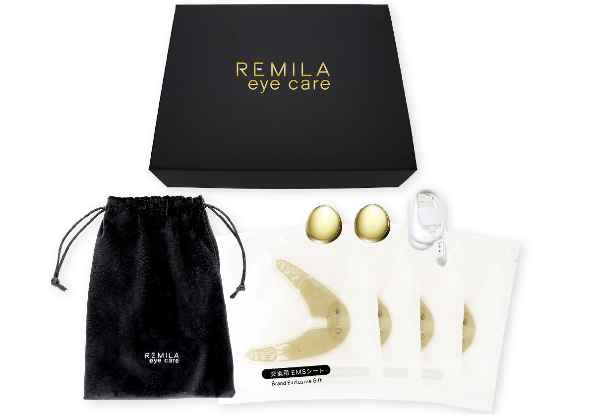 EMSシートで10分間の集中ケア 目元の疲れを癒やす「レミラ アイケア