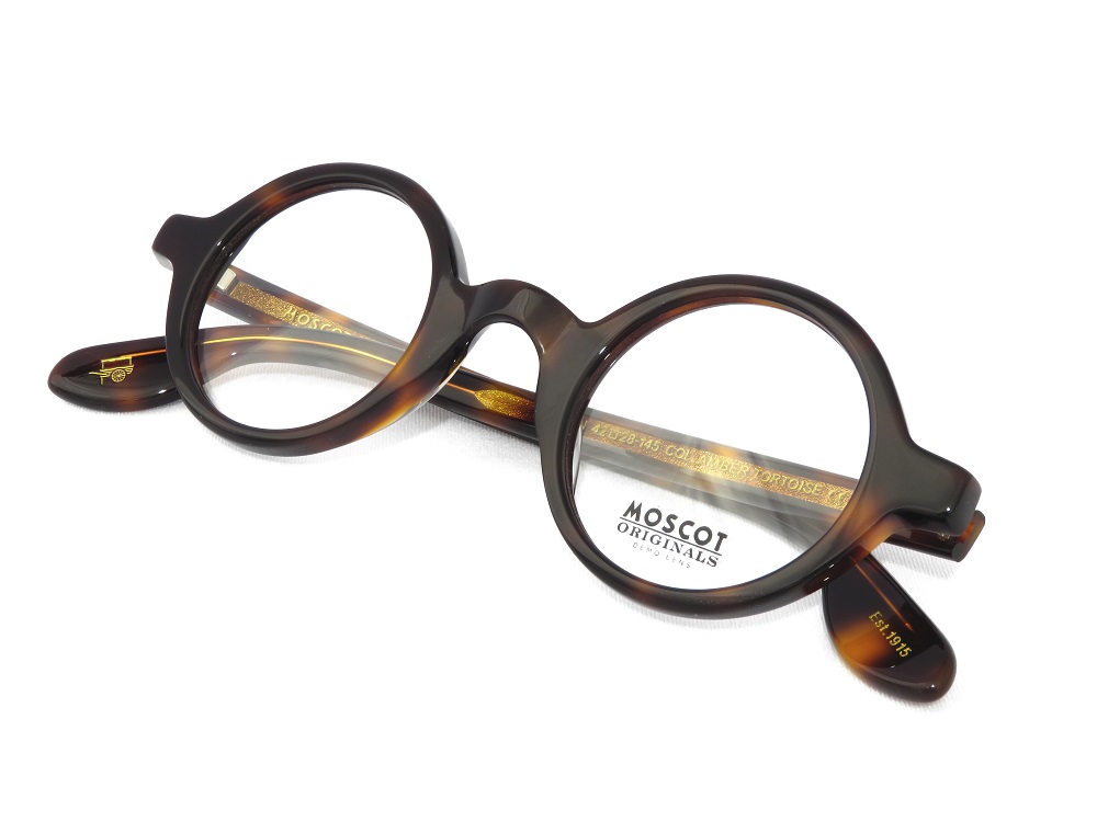 MOSCOT モスコット メガネフレーム ZOLMAN 42size col.AMBER TORTOISE