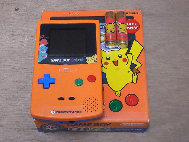 出張買取】ゲームボーイカラー/ミクロ等のポケモン限定モデルを群馬県
