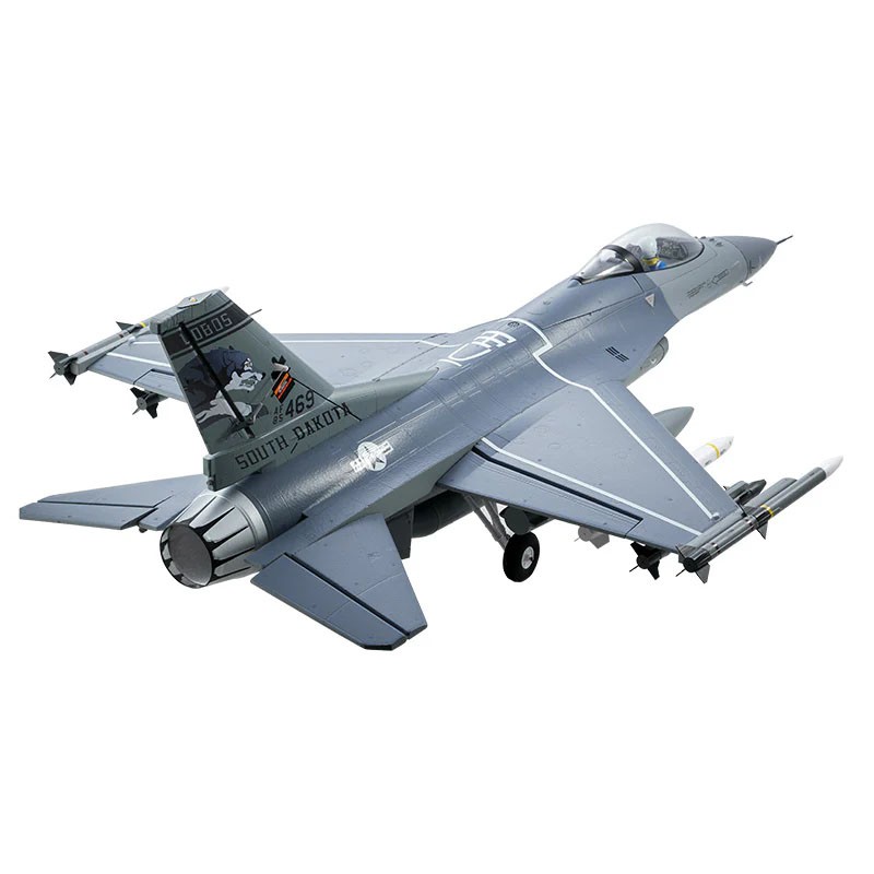1/18 Jet 64mm EDF F-16 Fighting Falcon PNP - Grey - Beez2B