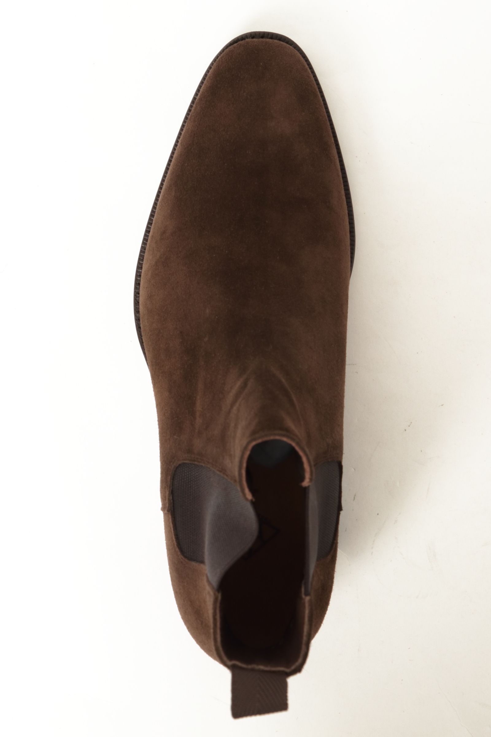 WH - 【ふにゃ男シリーズ】ヤヌスカーフ スエード サイドゴアブーツ