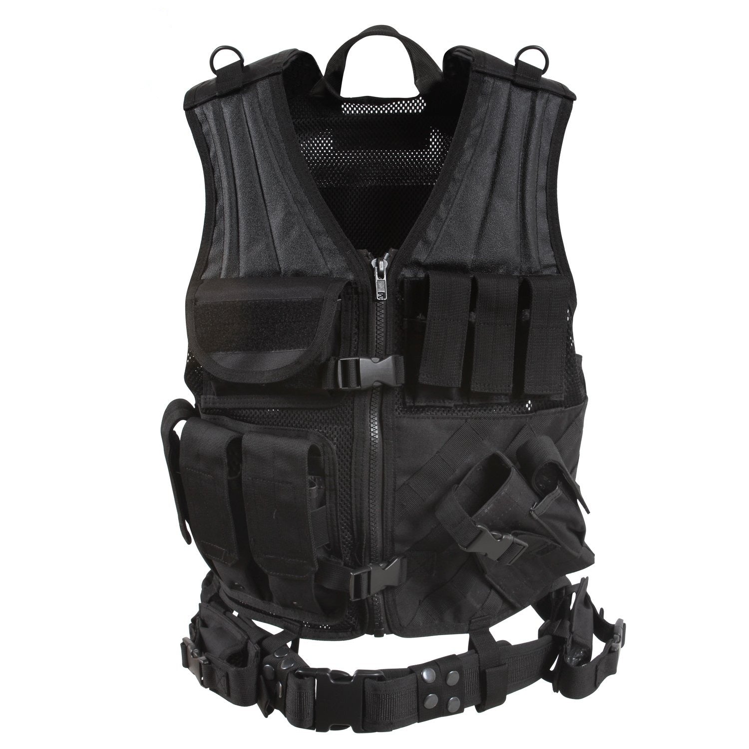 ASSAULT CROSS DRAW MOLLE TACTICAL VEST – Belmont Army WP