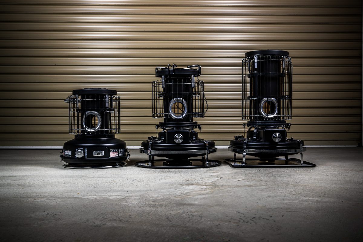 マットブラックのアラジンストーブが渋かっこいい！アウトドアショップ