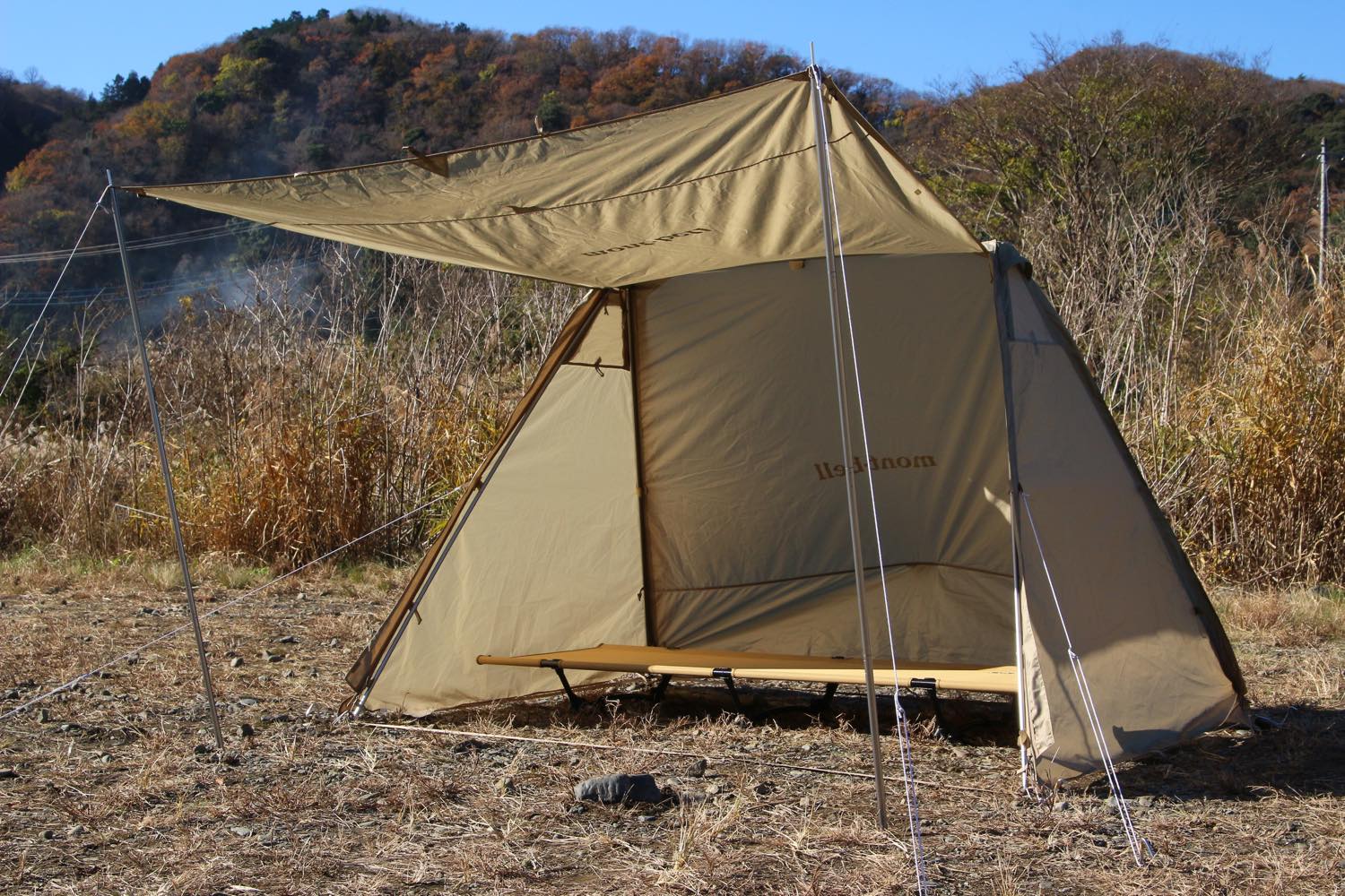 モンベルのタープおすすめ5選｜ソロ向けからファミリー、グループ向け