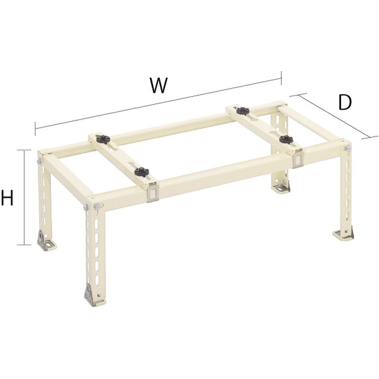 C-NG｜日晴金属｜クーラーキャッチャー GOシリーズ 平地・傾斜置架台 H